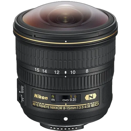 Замена светофильтра Nikon 8-15mm f/3.5-4.5E ED AF-S Fisheye Nikkor